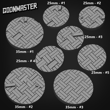 Basket Weave Tile Bases